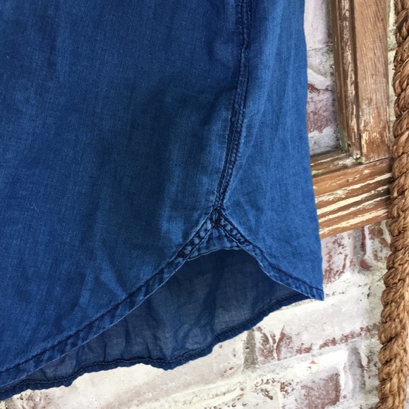 J Crew Henley Blouse - Picture 5 of 8